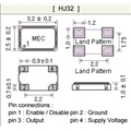 MERCURY晶振,OSC晶振,HJ32晶體振蕩器